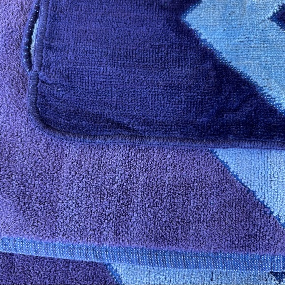 VTG Cecil Saydah MCM Geometric 3-Piece Bath Towel Set Brazilian Collection GUC - Picture 11 of 14